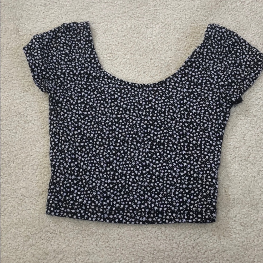 Garage Floral Crop Top